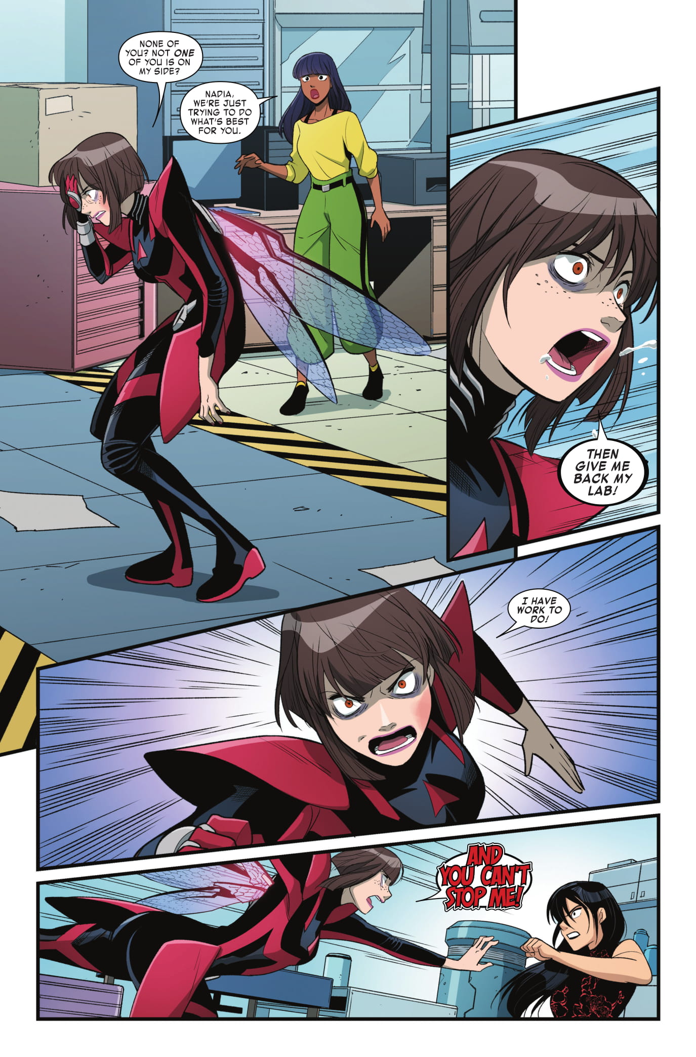 Unstoppable Wasp #5 page 4