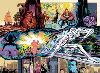 PREVIEW: Marvel at pages from Javier Rodriguez and Álvaro López’s upcoming HISTORY OF THE MARVEL UNIVERSE series