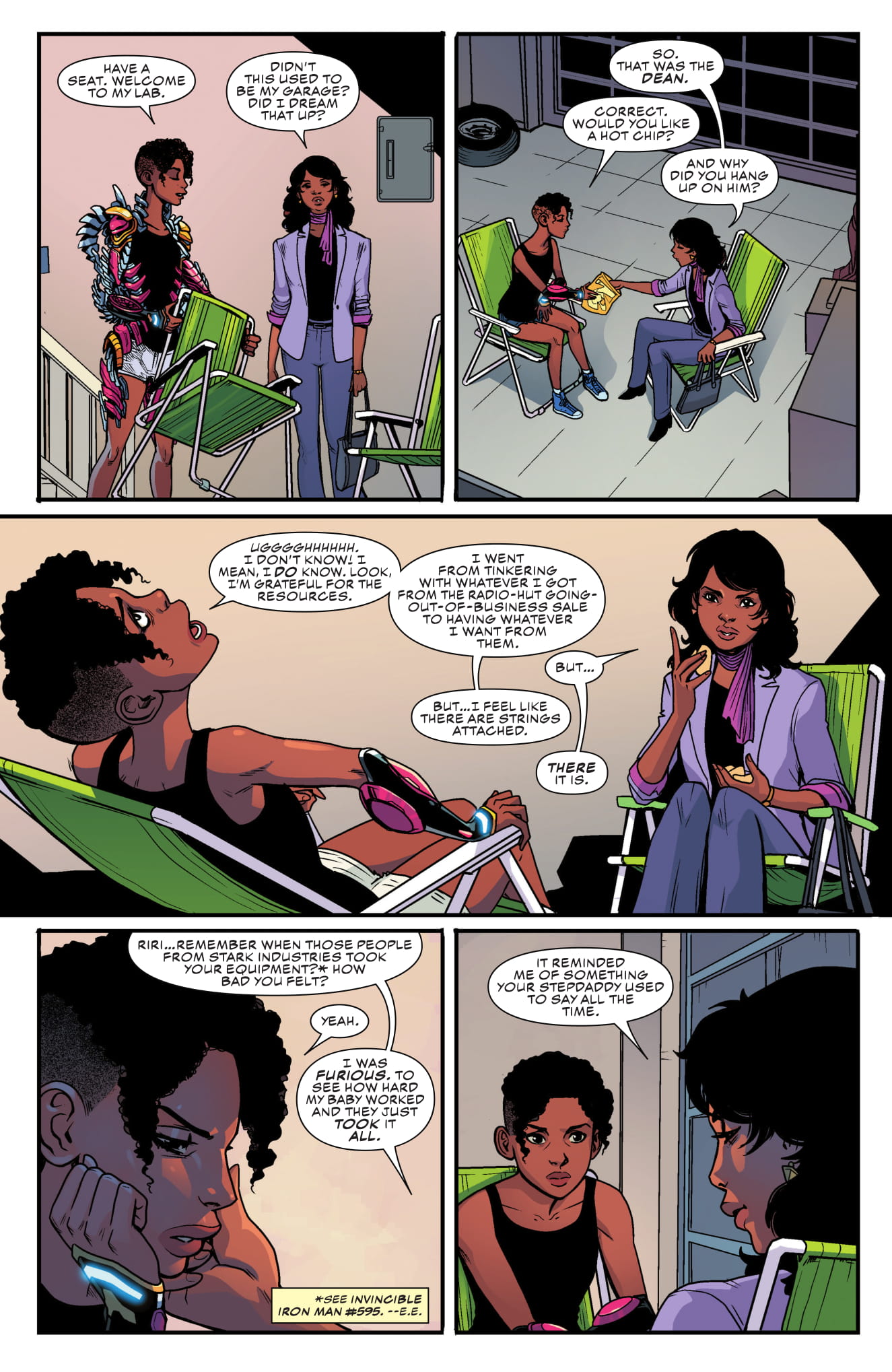 Ironheart #4 page 3