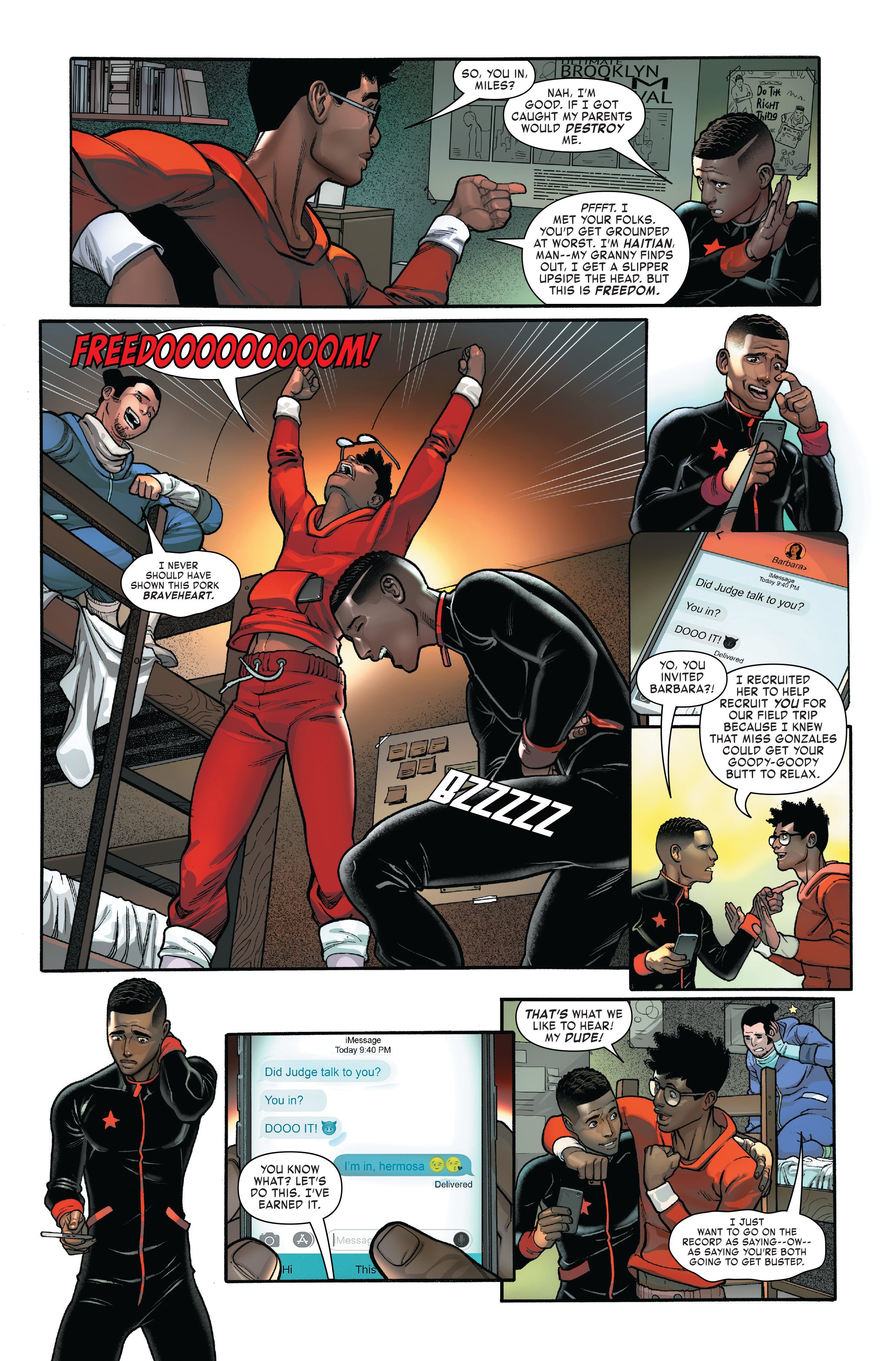 Miles Morales: Spider-Man #4 page 3