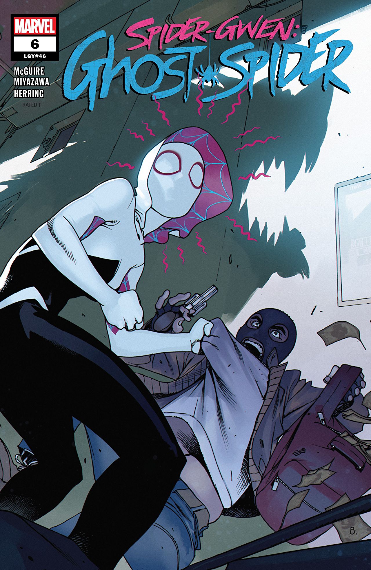 Spider-Gwen: Ghost-Spider #6 cover by Bengal