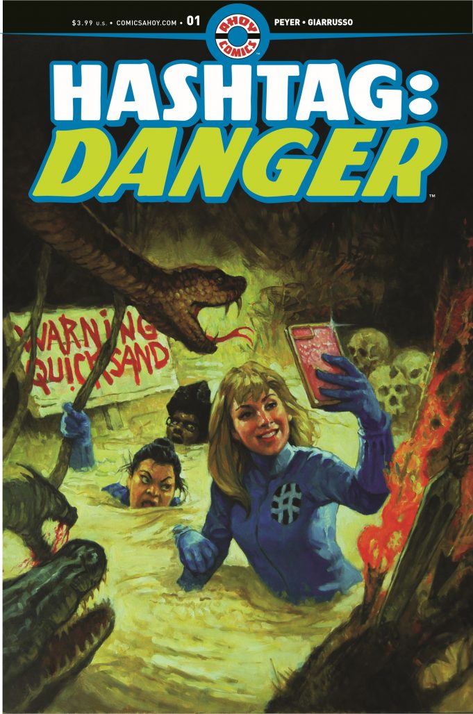Hashtag Danger #1 Cover