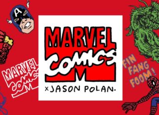 UNIQLO releases graphic tees collection MARVEL X POLAN designed by Jason Polan, plus a free Spider-Man comic!
