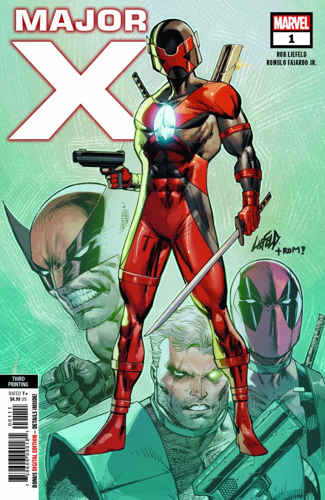 Major X #1 Third Printing