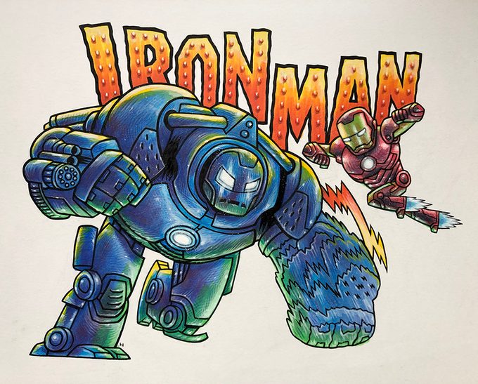 MCU Fan Art Dan Hipp 2