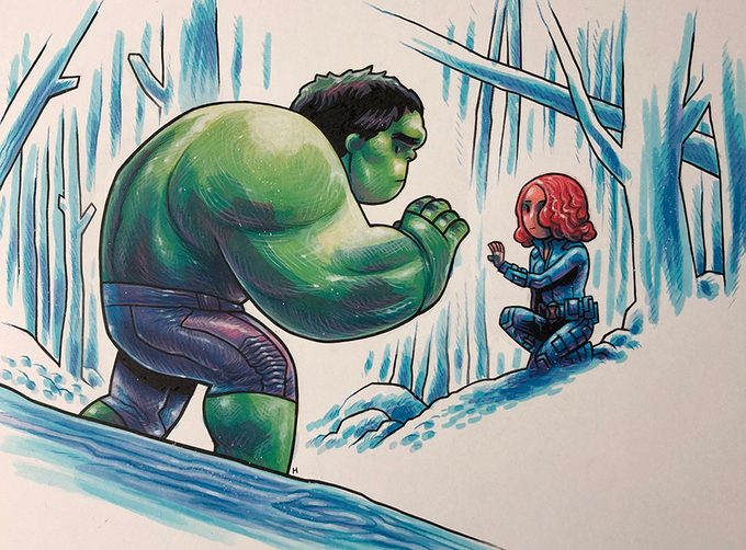 MCU Fan Art Dan Hipp 12