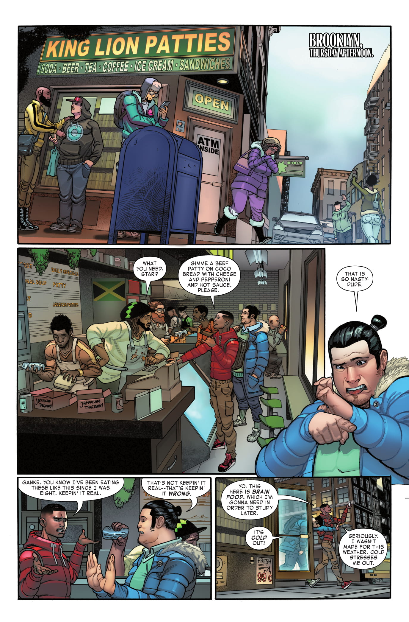 Miles Morales: Spider-Man #5 page 1