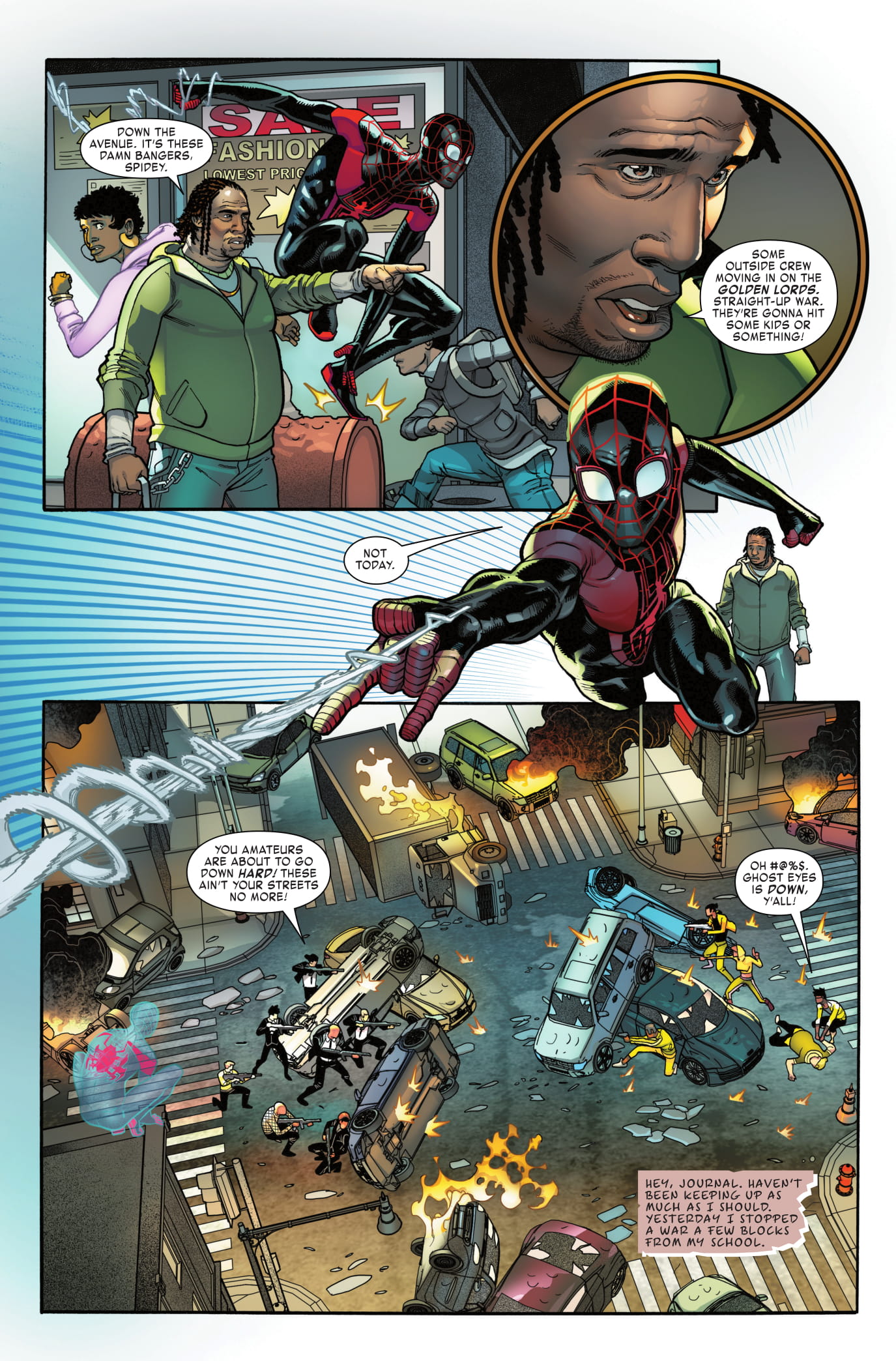 Miles Morales: Spider-Man #5 page 4