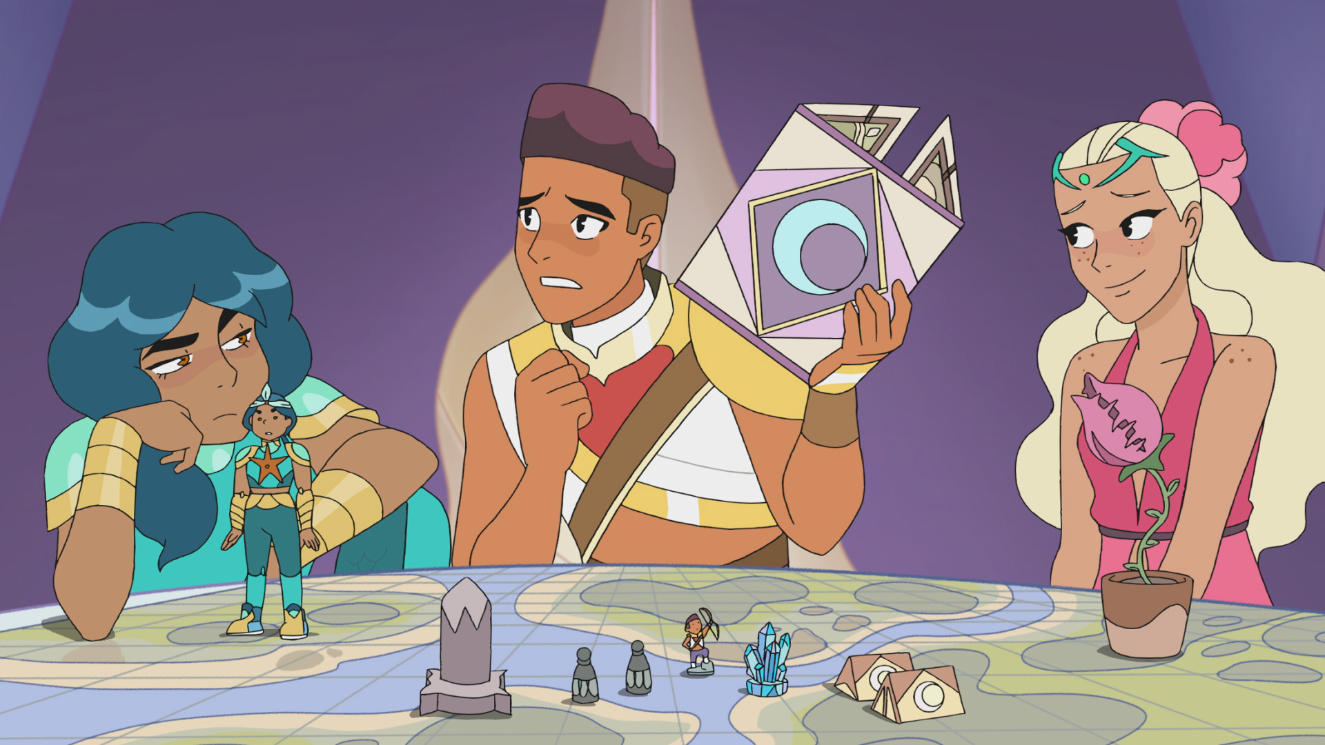 Photo of Mermista, Bow and Perfuma in She-Ra S2