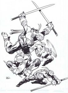 Batman vs. TMNT Andy Kuhn