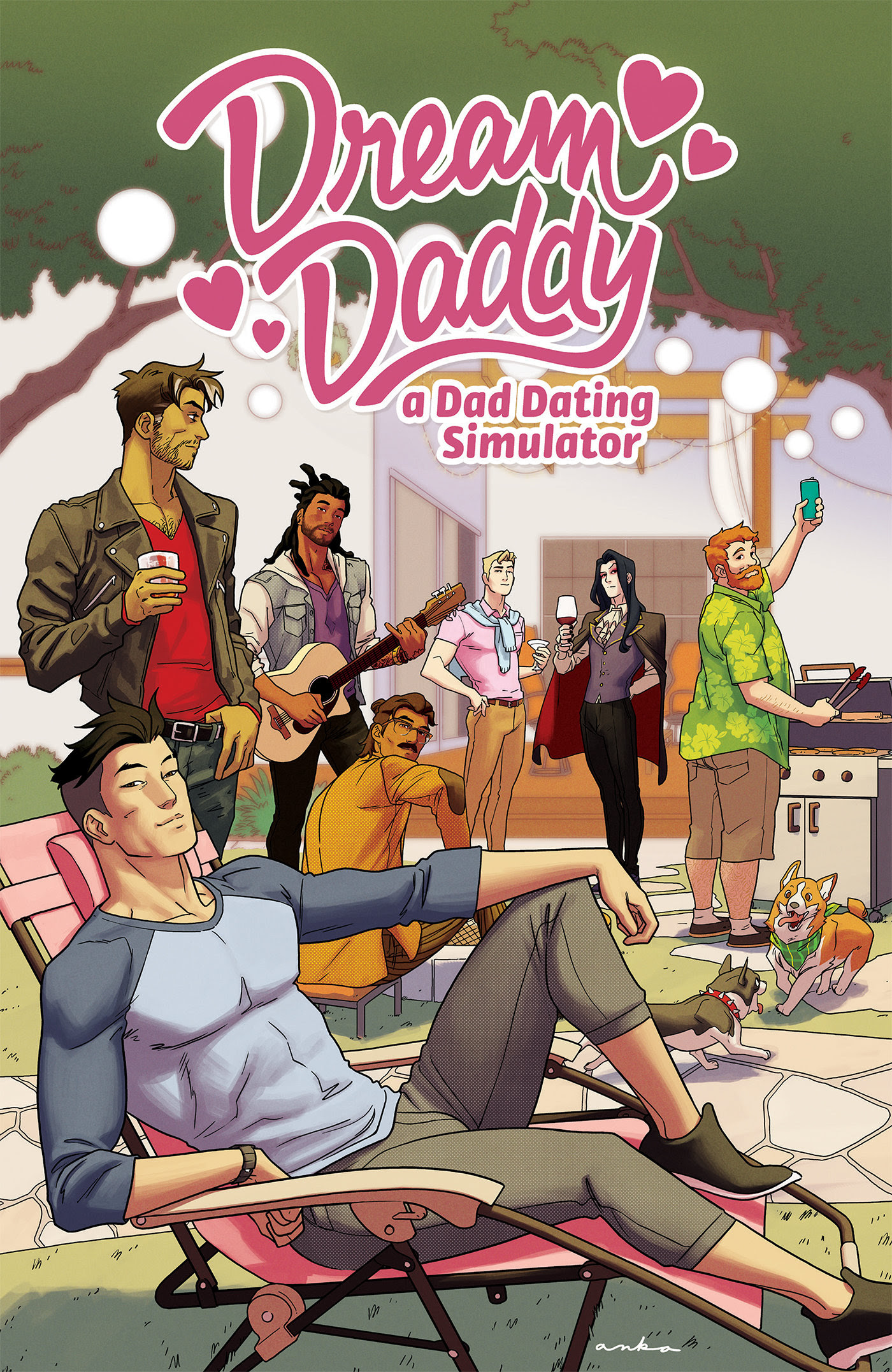Dream Daddy TPB cover 1
