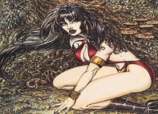 Dynamite Releases Vampirella Litho to Help Joyce Chin