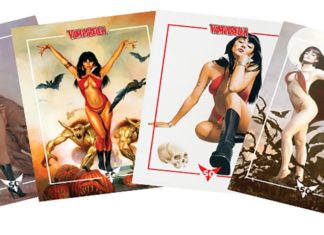 Celebrate 50 Years of Vampirella with a Deluxe Ultra-Premium Trading Card Set