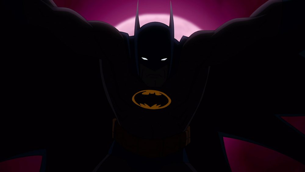 Batman vs. TMNT opening silhouette 
