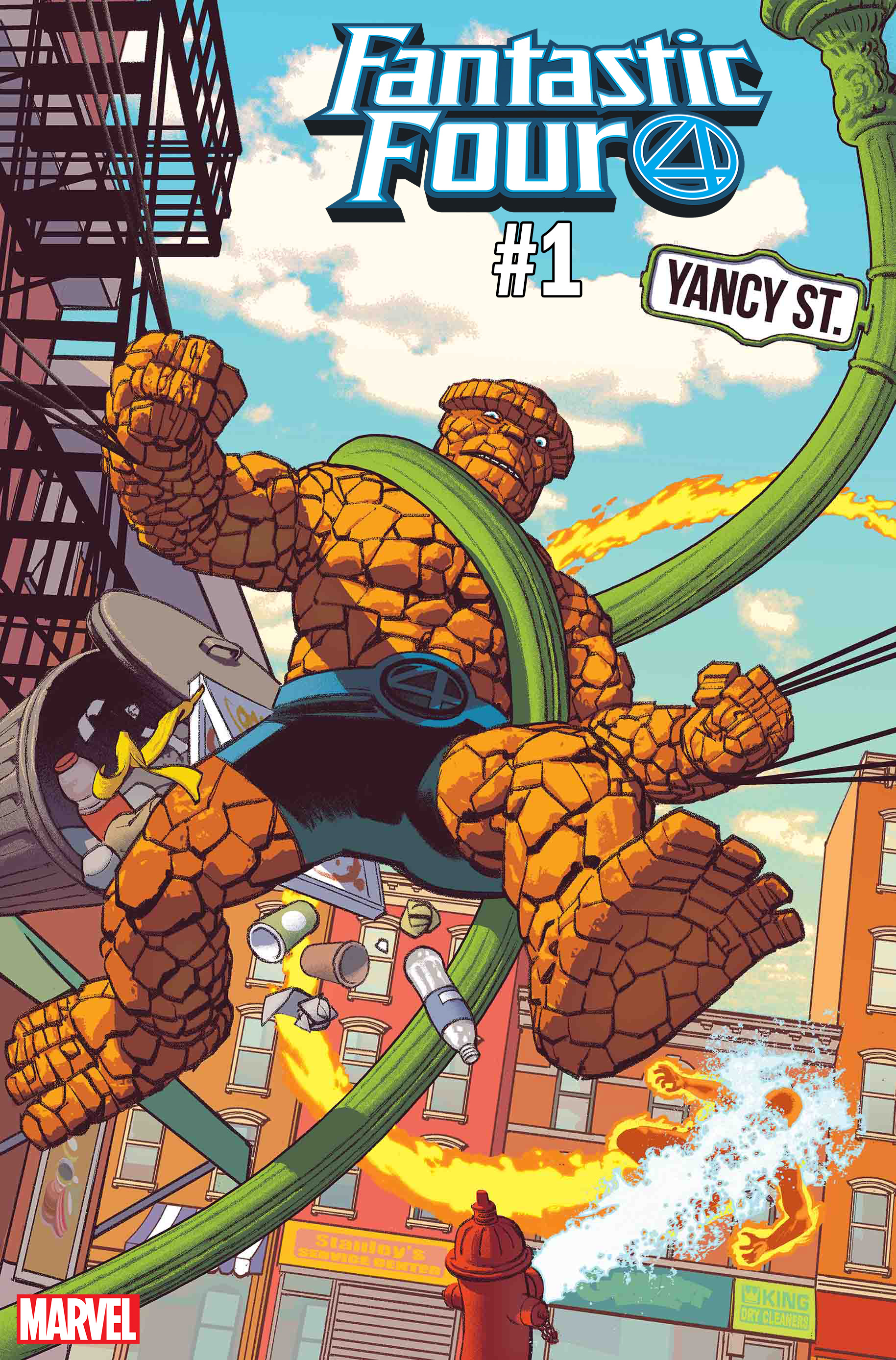 Fantastic Four: Yancy Street #1 cover