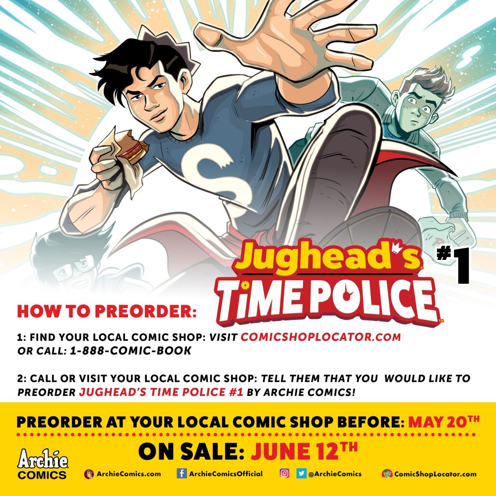 Jughead's Time Police Preorder Info