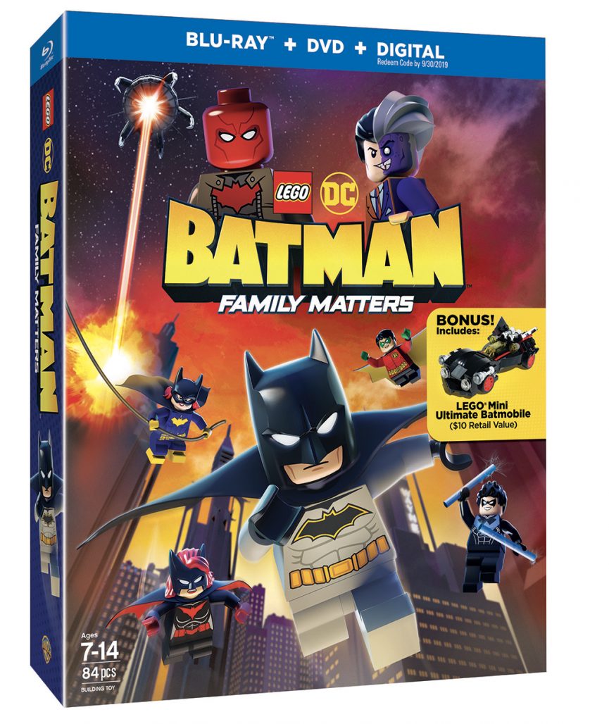 LEGO BATMAN FAMILY MATTERS BLU RAY