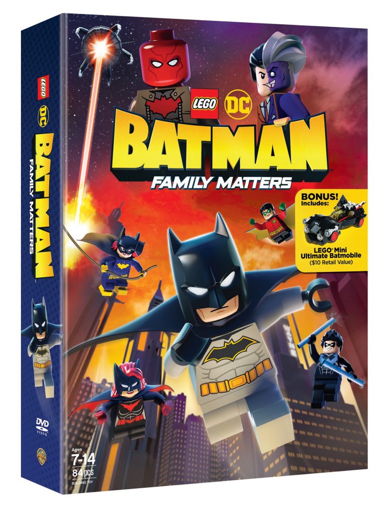 LEGO BATMAN FAMILY MATTERS DVD