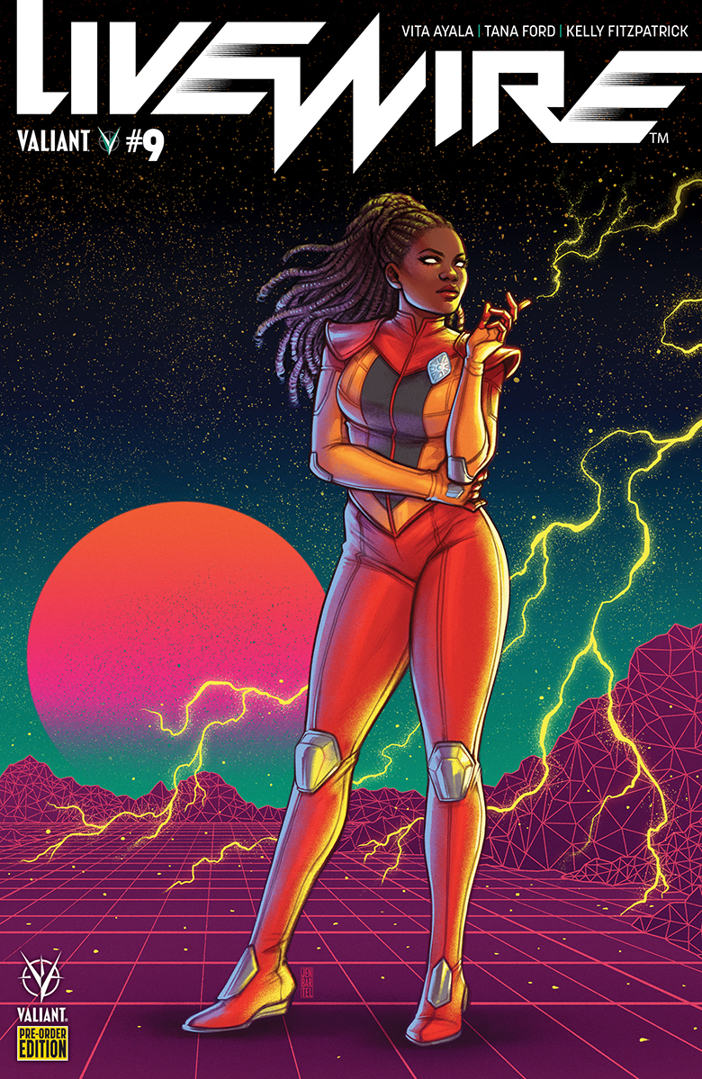 Livewire #9 pre-order bundle variant by Jen Bartel