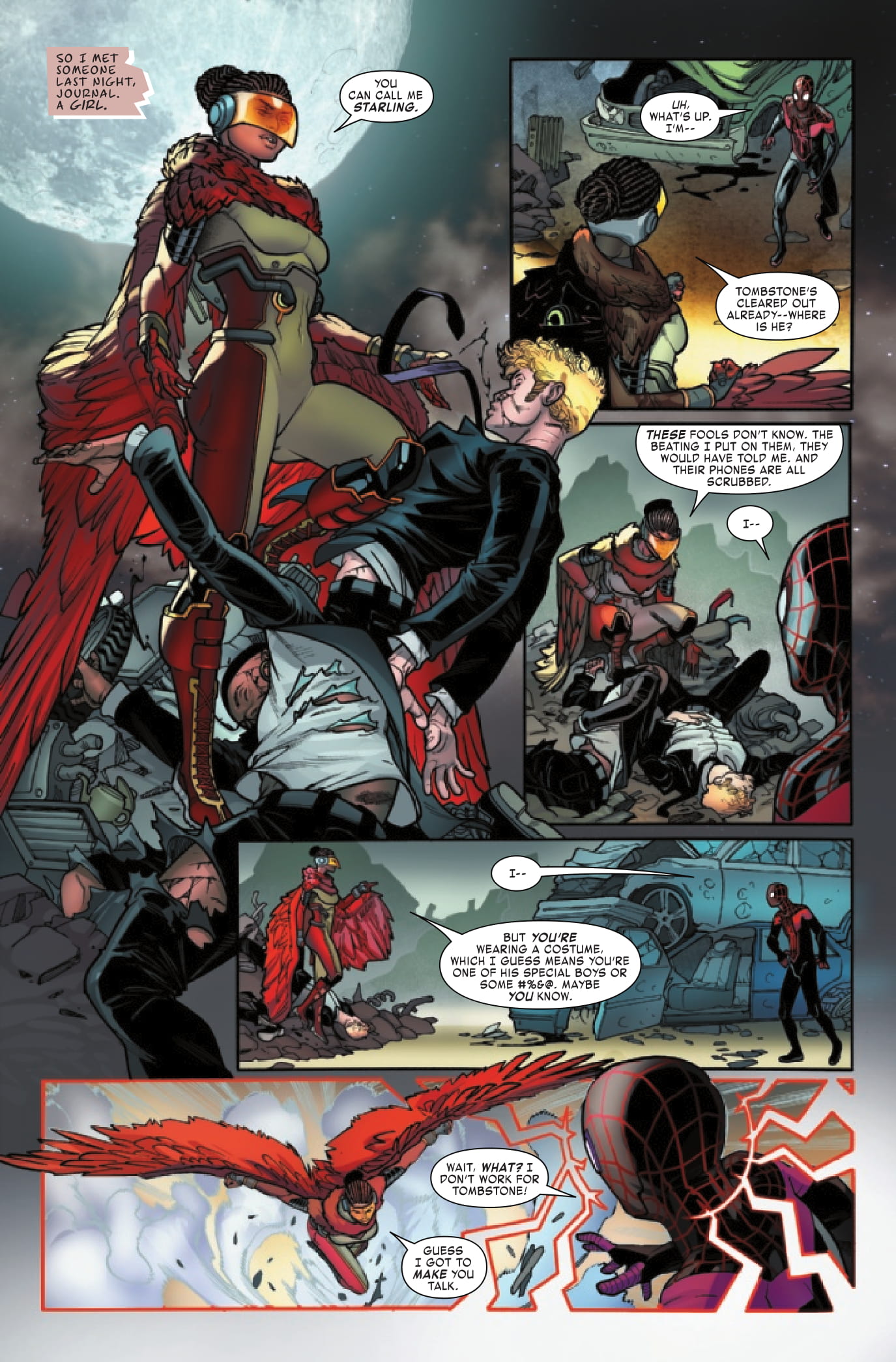 Miles Morales #6 preview page 1