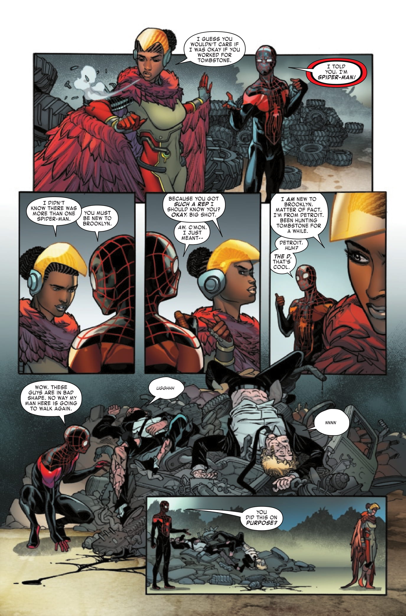 Miles Morales #6 preview page 4