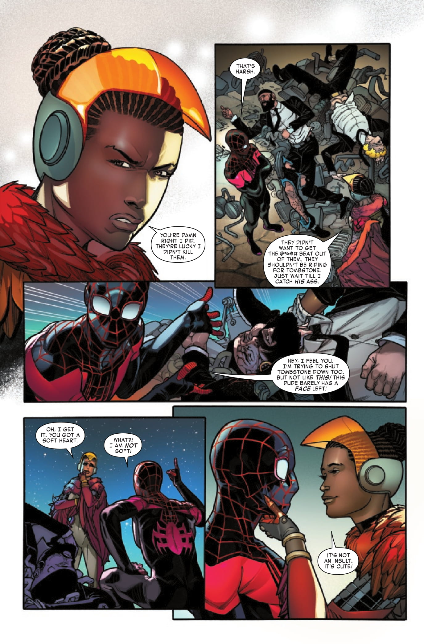 Miles Morales #6 preview page 5