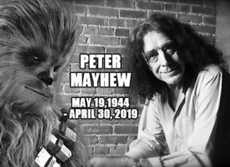 STAR WARS Actor Peter Mayhew Passes Away at 74