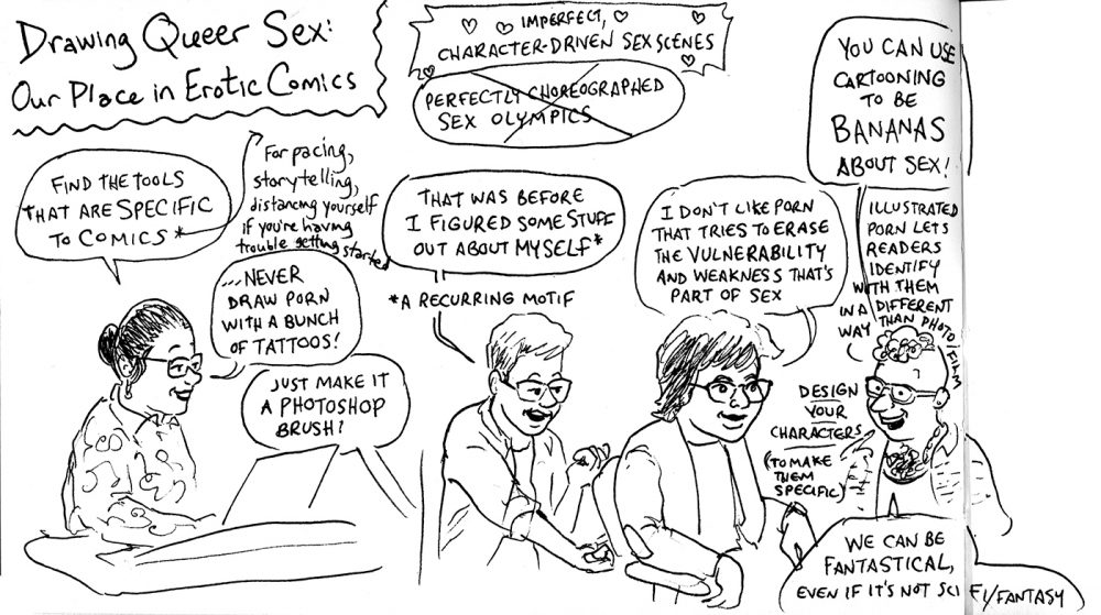 Queers & Comics conference comic 11