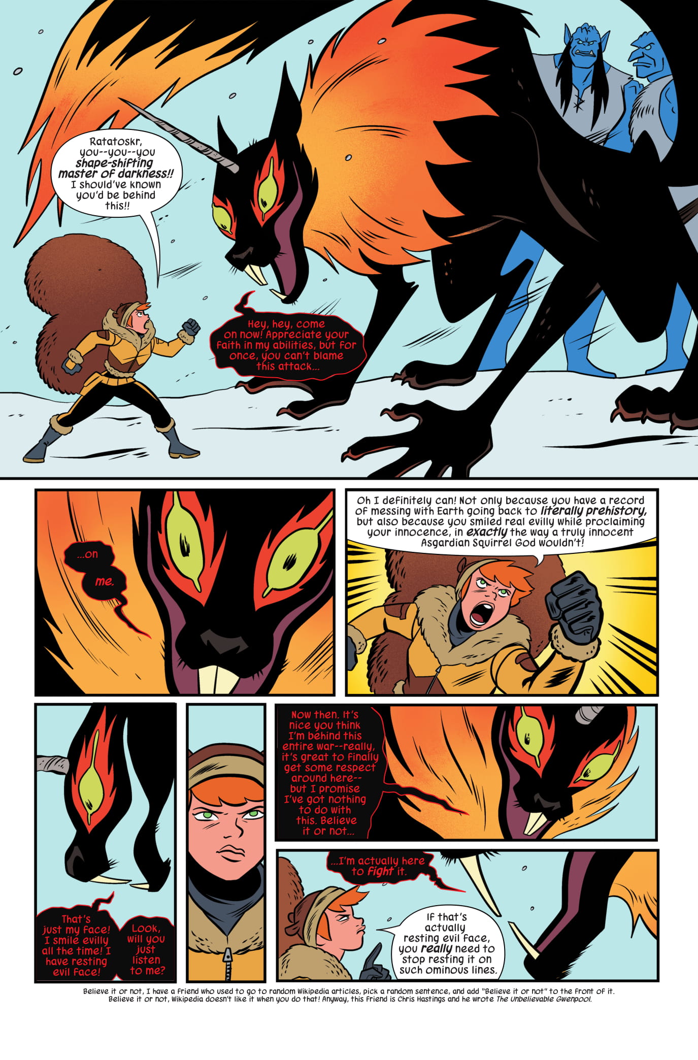 The Unbeatable Squirrel Girl #44 page 1