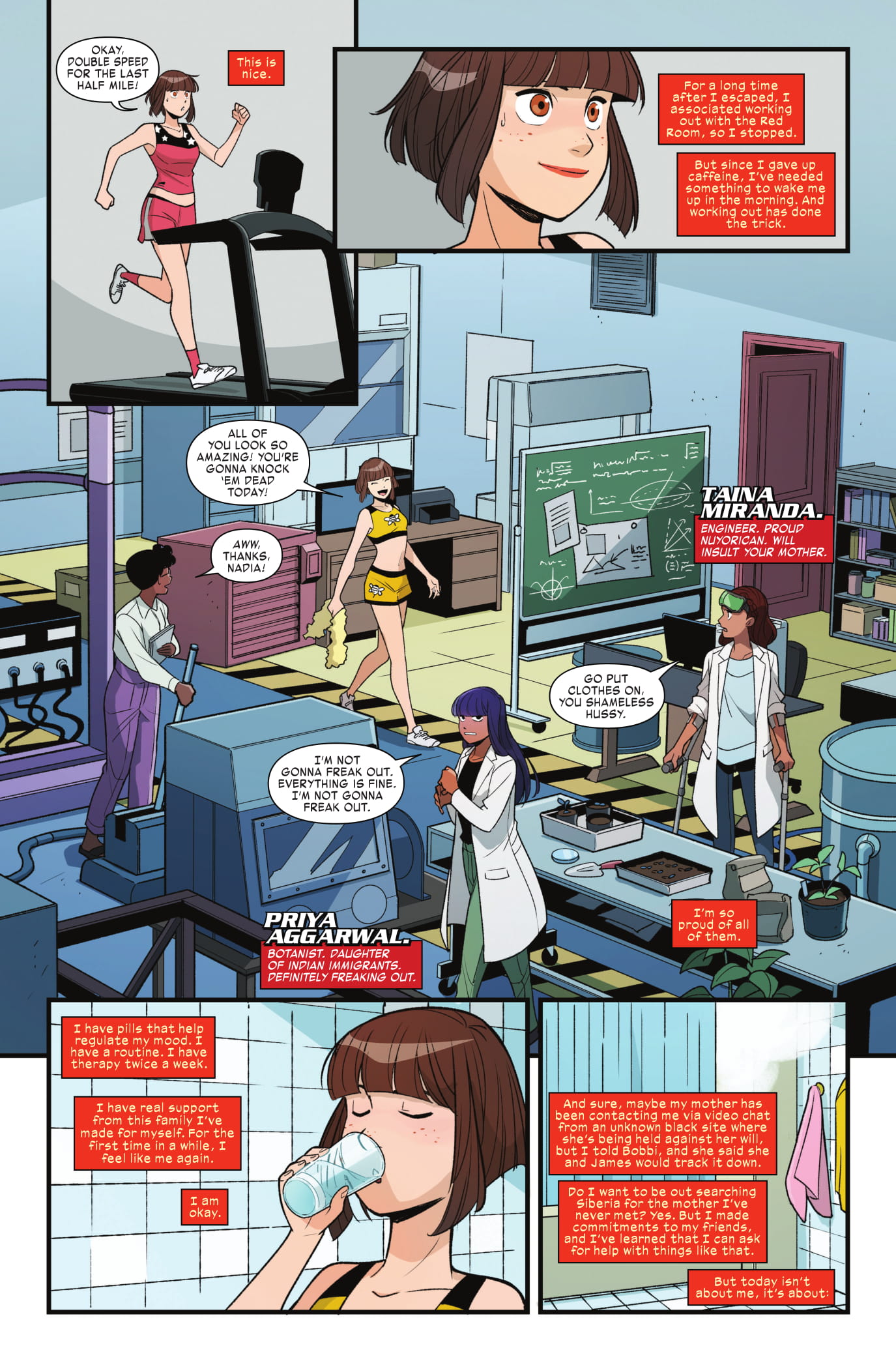Unstoppable Wasp #8 preview page 2