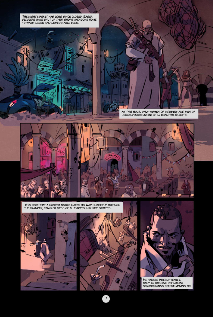 Outcasts of Jupiter preview page 2