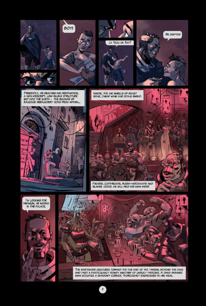 Outcasts of Jupiter preview page 3