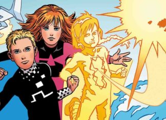 POWER PACK returns in new one-shot by Louise Simonson, June Brigman, and Gurihiru