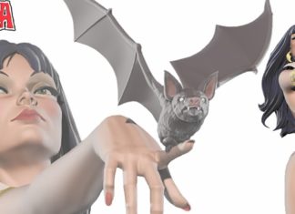 Dynamite Celebrates Vampirella’s 50th with Jose Gonzalez Statue on Kickstarter