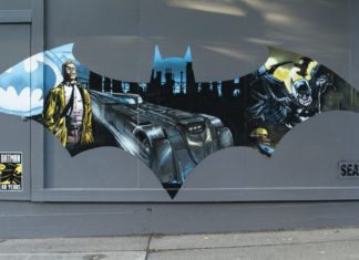 Local artists celebrate the Dark Knight’s 80th with Batman murals