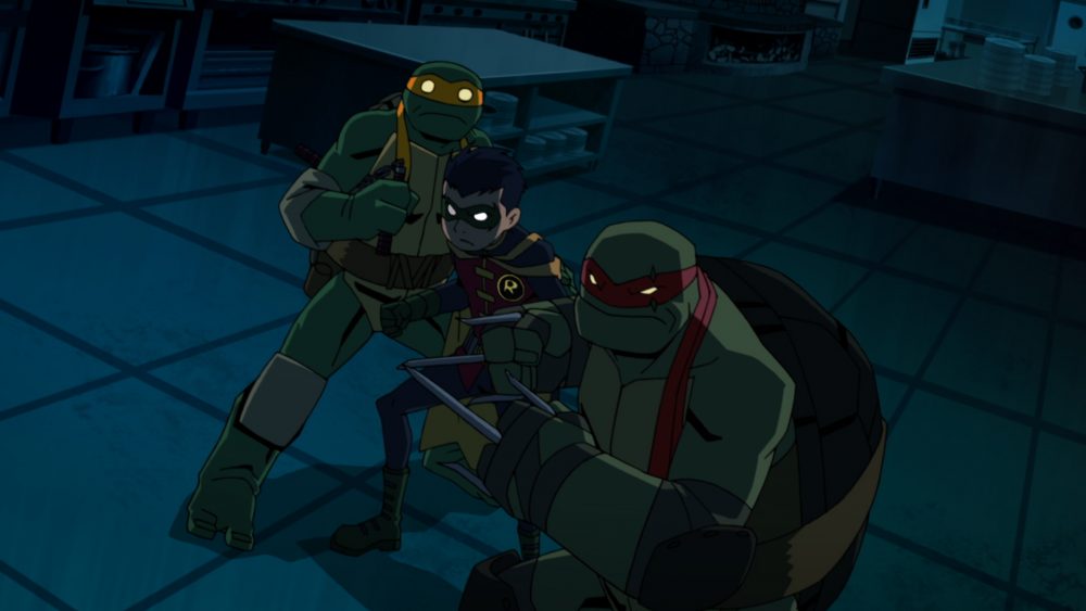 Batman vs. TMNT Clips