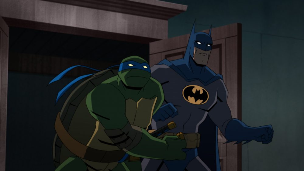 Batman vs. TMNT clips