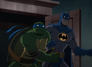 The Dark Knight Kicks Shell in Latest Batman vs. TMNT Clips