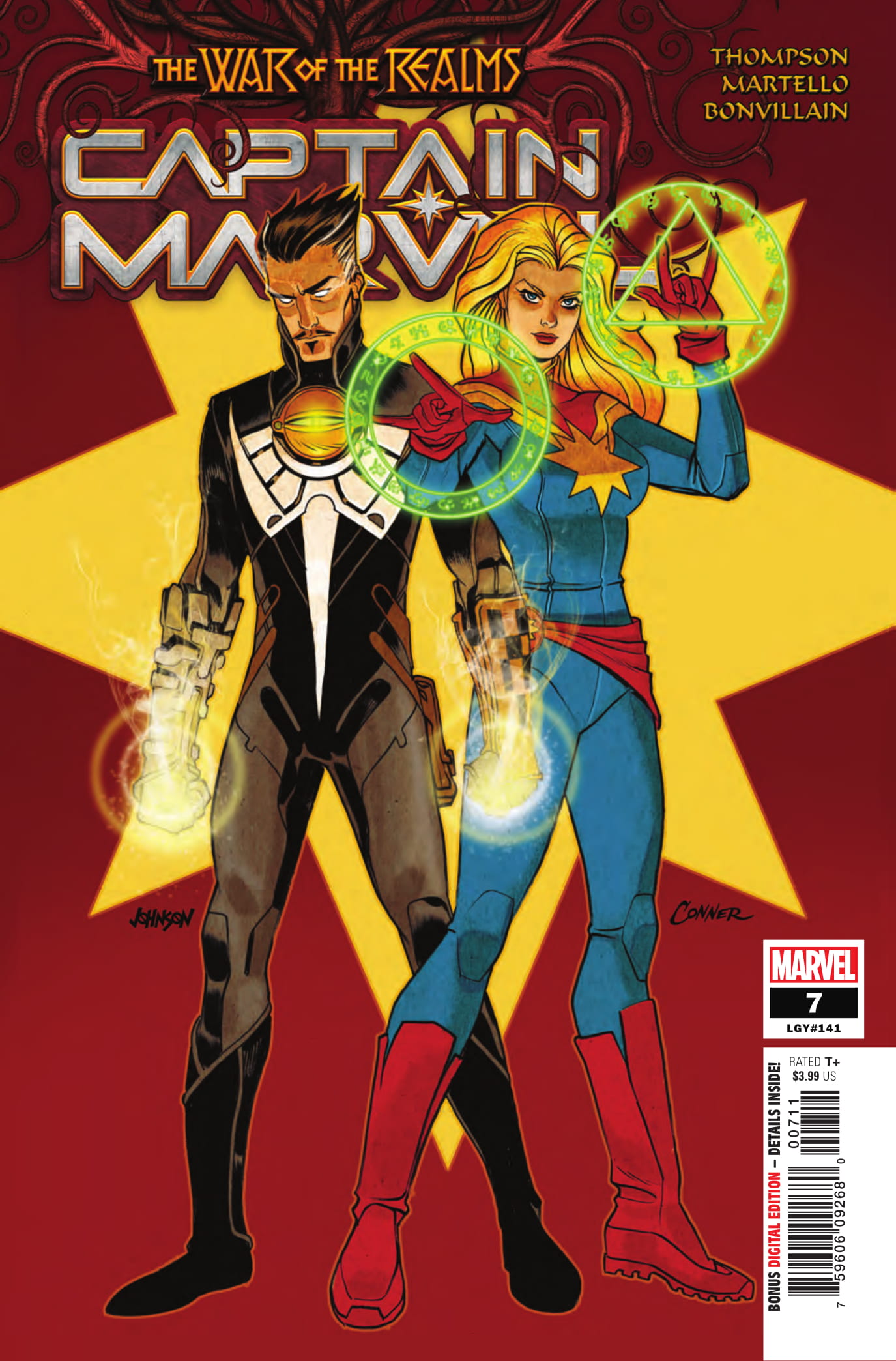 Captain Marvel #7 cover art