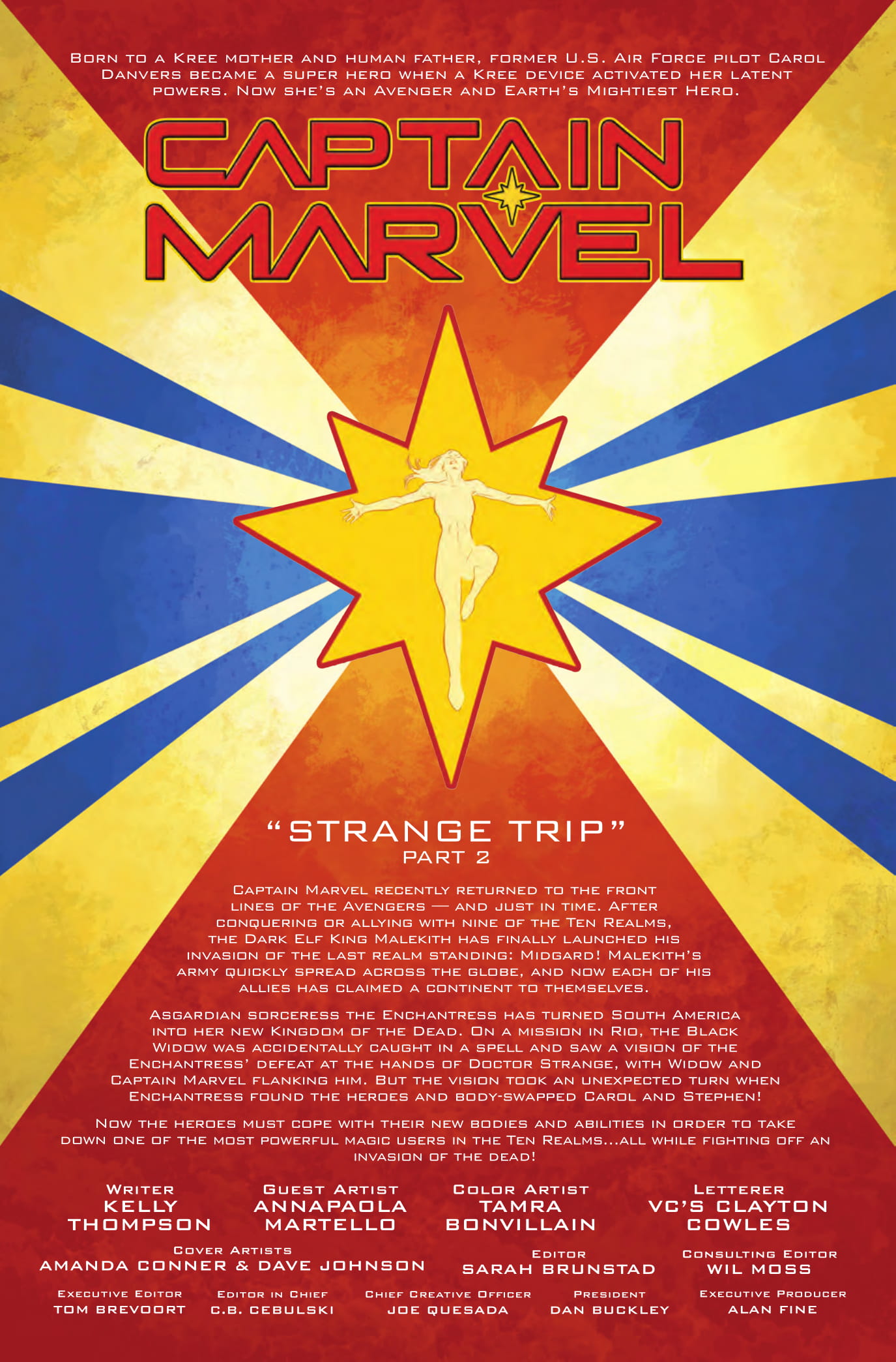 Captain Marvel #7 preview page 1
