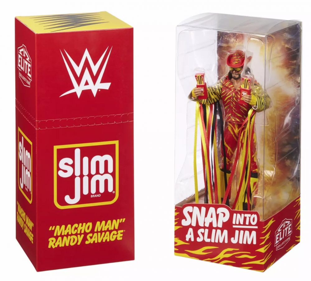 Macho Man Randy Savage Slim Jim Action Figure SDCC 2019