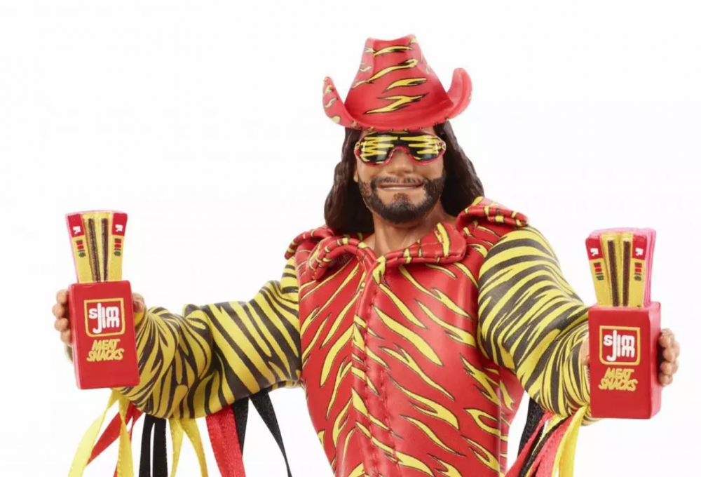 Randy Macho Man Savage Slim Jim SDCC 2019 Action Figure