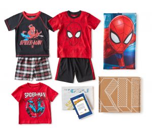 KIDBOX summer rollouts of Spiderman style box