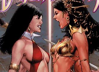 EXCLUSIVE PREVIEW: VAMPIRELLA/DEJAH THORIS TRADE PAPERBACK Compiles Issues 1-5