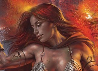 Enter to Win a RED SONJA: BIRTH OF THE SHE DEVIL Lucio Parillo Virgin Cover