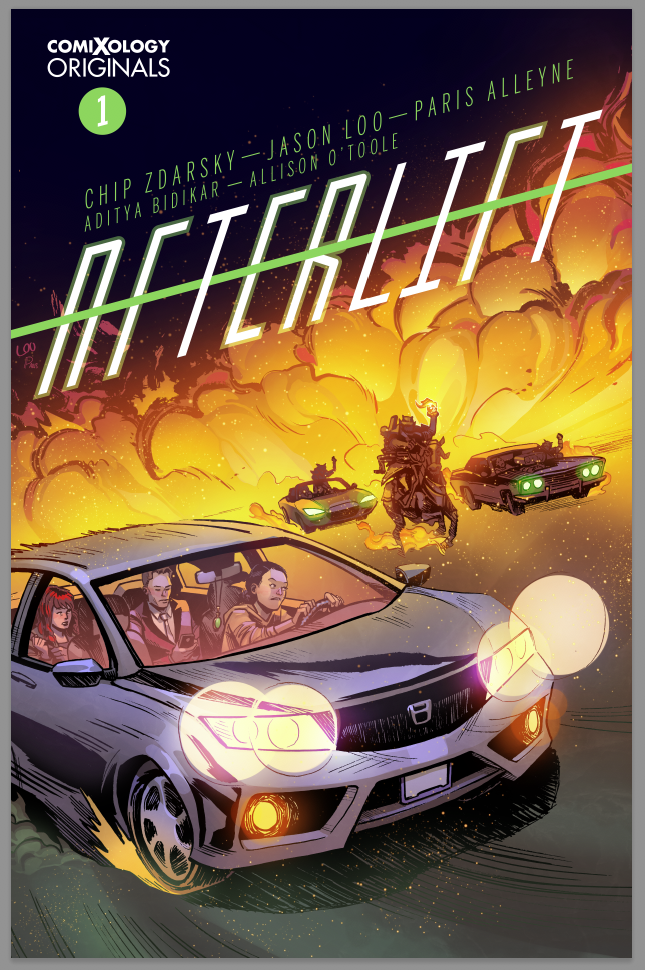 Afterlift #1 cover