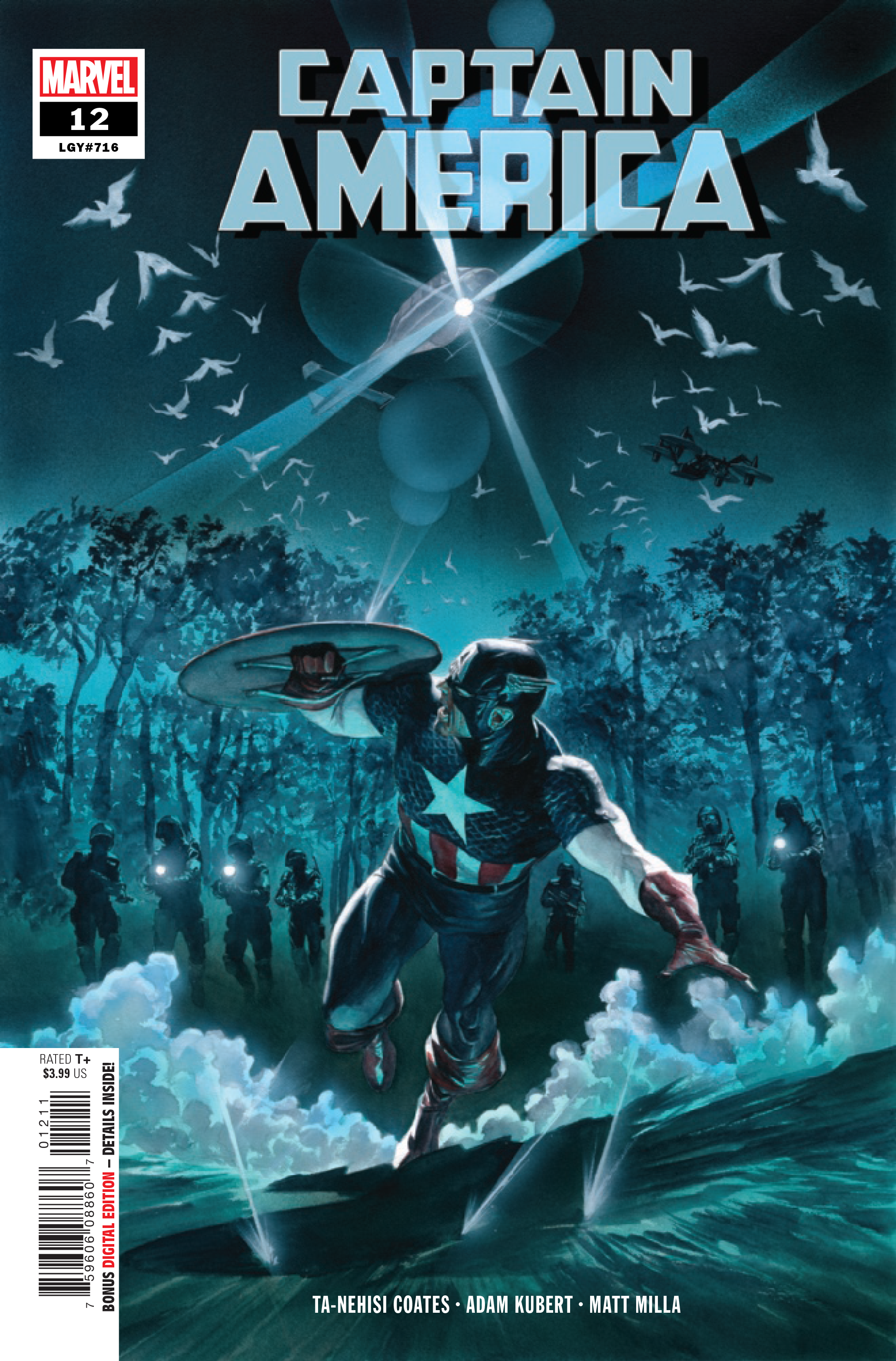 Captain America #12 cover art