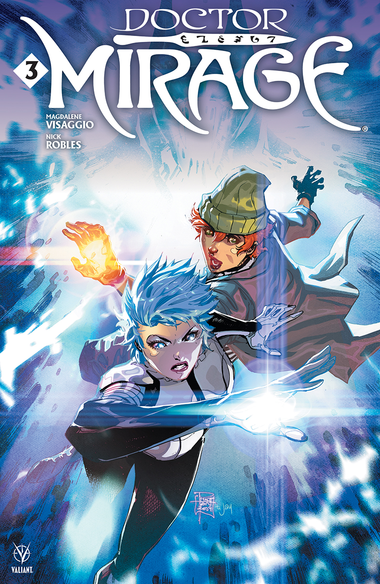 Doctor Mirage #3 main cover art by Philip Tan