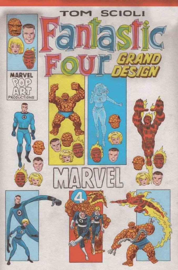 Fantastic Four Grand Design #1 Corner Box Variant