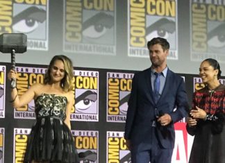 SDCC ’19: Jane Foster finally gets the hammer in…. THOR: LOVE AND THUNDER! Thor: Love and Thunder cast